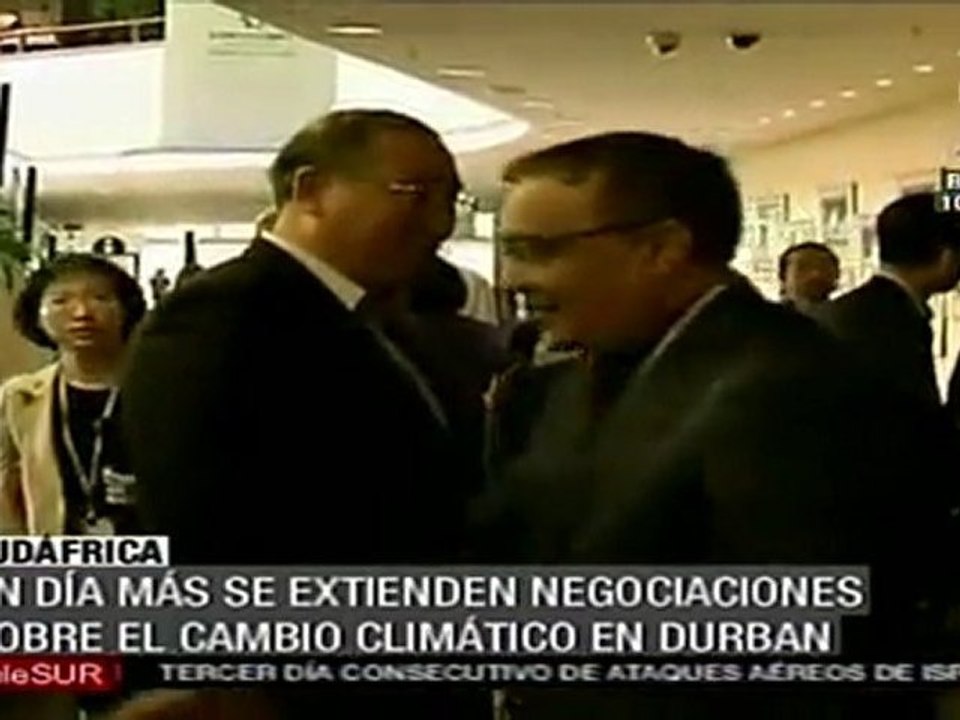Se extienden negociaciones sobre cambio climático en Durban