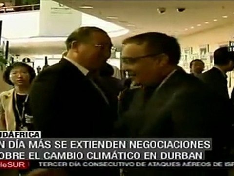 Se extienden negociaciones sobre cambio climático en Durban