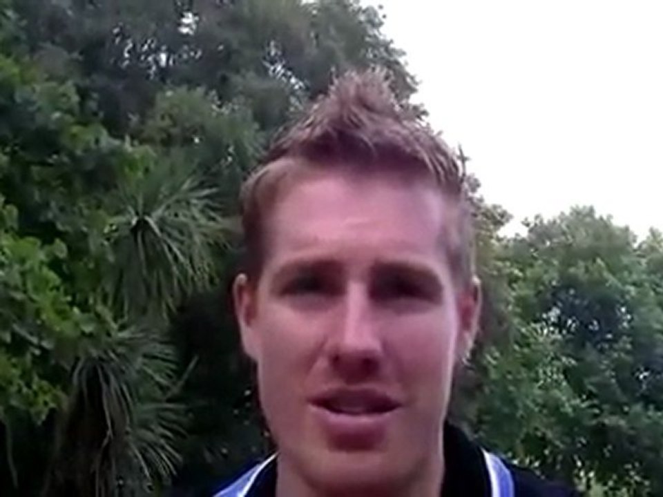 Tyler Farrar talks about the Montpellier sprint