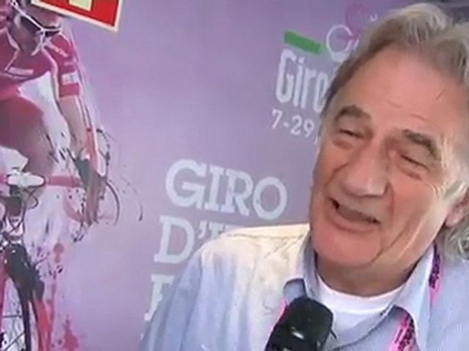 Sir Paul Smith at the Giro d'Italia
