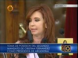 Juramentada Cristina Fernández como Presidenta de Argentina
