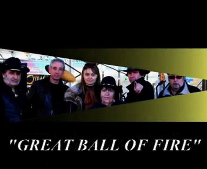 Les GRACELANDERS ("GREAT BALL OF FIRE" par Les GRACELANDERS)