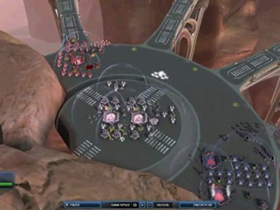 Supreme Commander 2 3 v 3 AI_ Cheating 1_8 (_Pre-Game_)