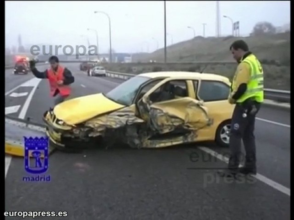 Colisión frontal en la M-40 deja un muerto