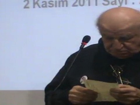 15- (02.12.2011) - Demokratik Değişim Gurubunun Düzenlemiş Olduğu; 660 Sayılı Kanun Hükmünde Kararname ve Bağımsız Denetim Konulu Panel