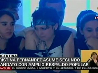 Cristina Fernández asume segundo mandato en Argentina