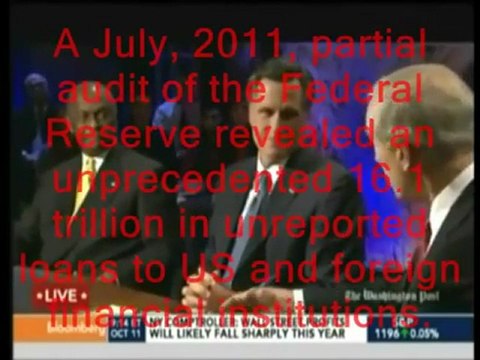 Herman Cain, Mitt Romney, Sleazy Rick Perry All Front Men for Banks