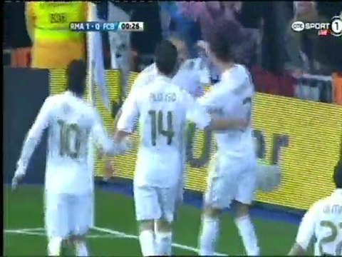 Ρεάλ - Μπάρτσα | Το 1-0 από τον Μπενζεμά