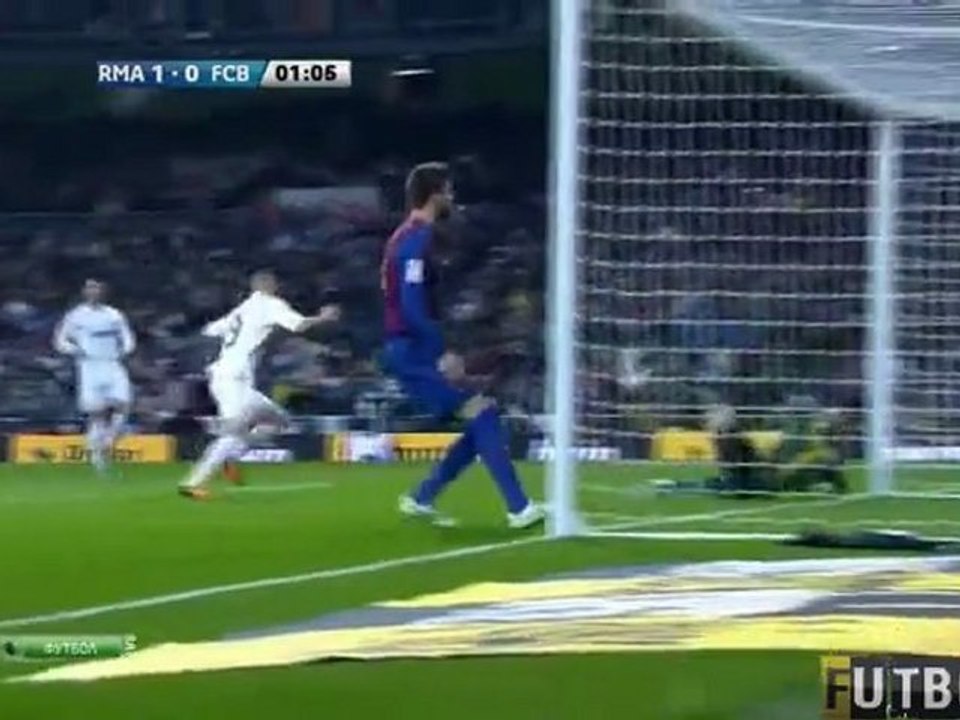 Real Madrid - Barcelona 1:0