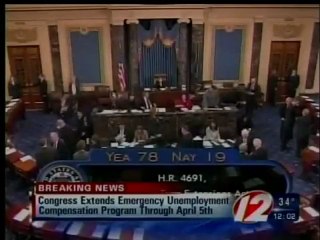 Unemployment Extended via Emergency Unemployment Compensation Act