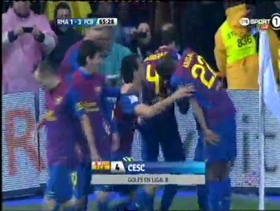 Ρεάλ-Μπαρτσελόνα | Το 1-3 από τον Σεσκ Φάμπρεγας