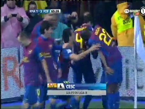 Ρεάλ-Μπαρτσελόνα | Το 1-3 από τον Σεσκ Φάμπρεγας