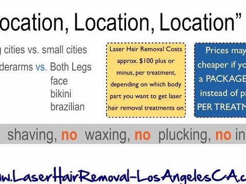 LA Laser Hair Removal, Los Angeles Laser Hair Removal Prices