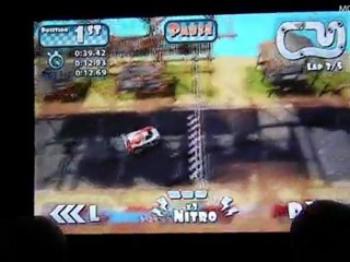 Mini Motor Racing - Island Track - iPhone 4S Gameplay