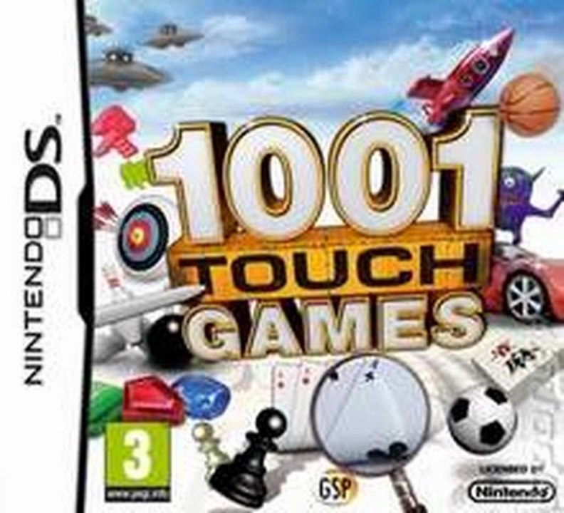 1001 Touch Games NDS DS Rom Download (EUROPE)