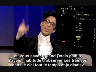 Quand Prince évoque le phénomène des chemtrails