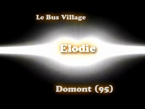 Soirée de sélections du championnat d'île-de-France de karaoké au Bus Village (Domont, 95) - Interprêtation de Elodie