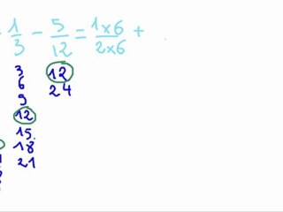 comment  additionner des  fractions ?