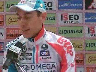 Giro d'Italia 2011: Bart De Clerq on Montevergine