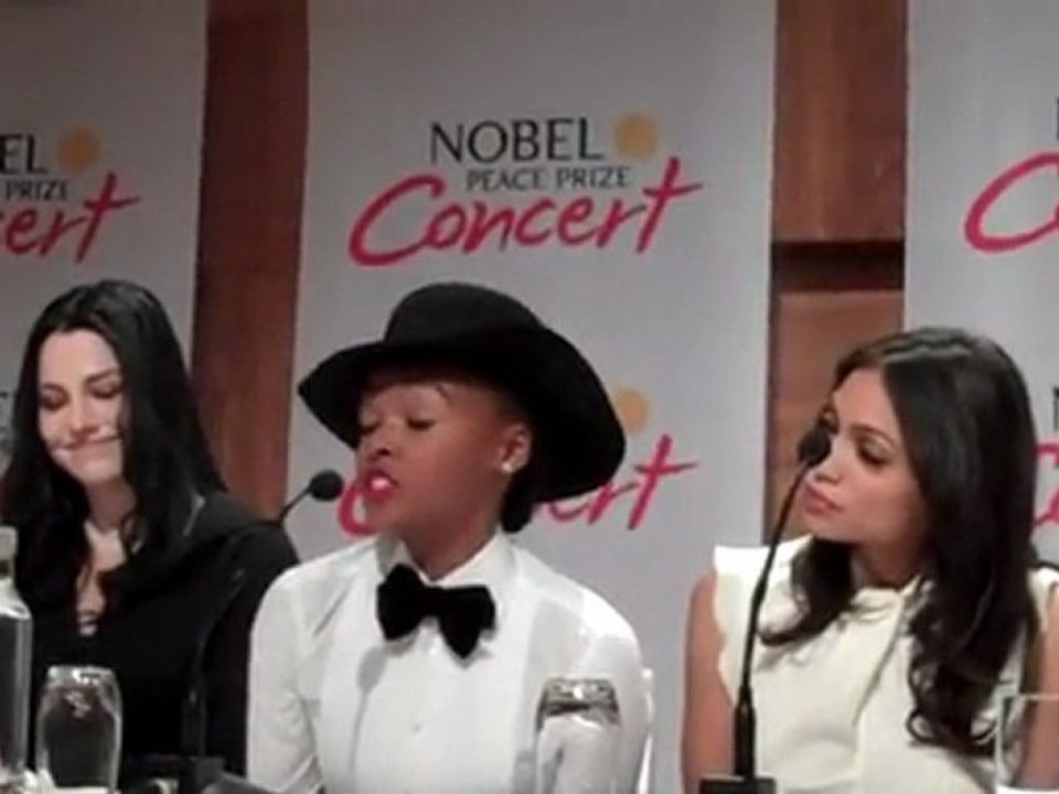 Amy Lee Conference @ Nobel Peace Prize 2011