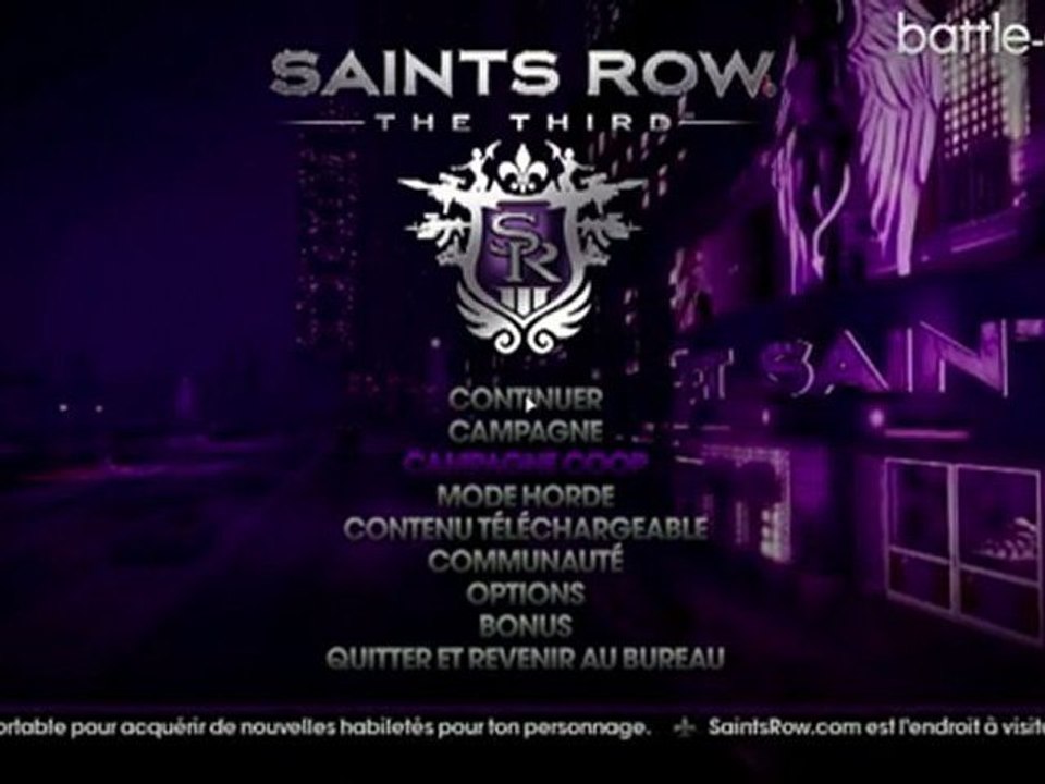 Saints Row The Third: Introduction