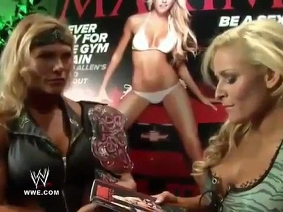 Beth Phoenix   Natalya  Segment