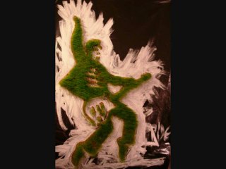 Performance Grass Art by Xavier Ride