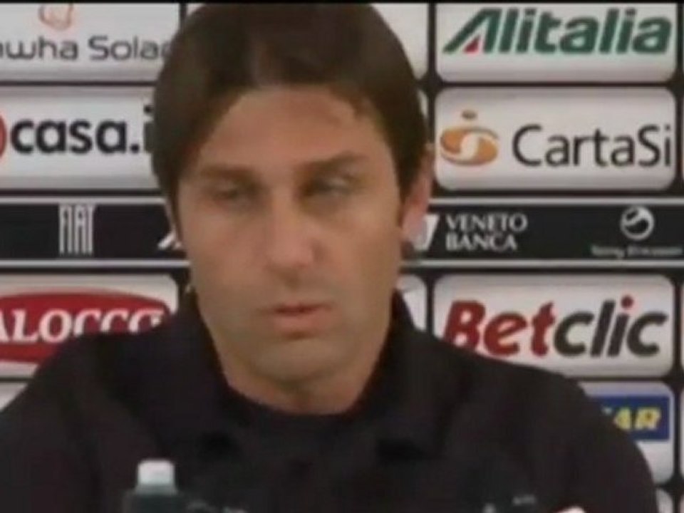 Conte bewundert as rom