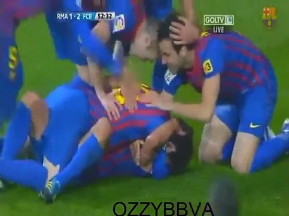 Real Madrid Vs Barcelona 1-3 [10-12-2011]