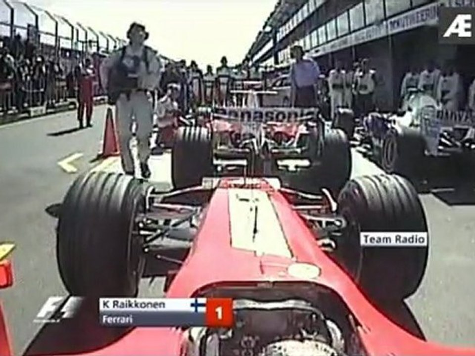 Australia 2007 Kimi Räikkönen Team Radio during Qualifying