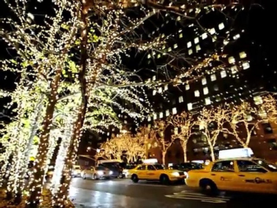 New York illuminée et décorée pour les fêtes de Noël