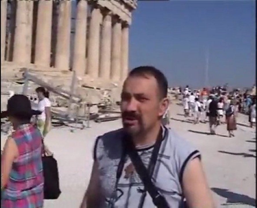 Speech pe Acropole (Atena,Grecia,2005)