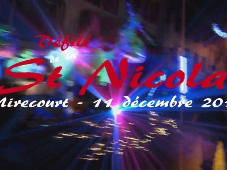 Défilé de la St-Nicolas 2011 Mirecourt - Char CLSH