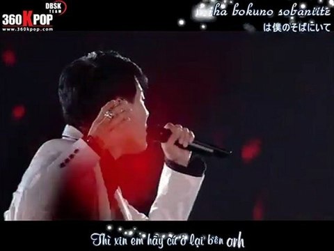 [Vietsub + Kara] XIAH Junsu - Kimi Ga Ireba (Thanksgiving in Dome) {DBSK Team @ 360Kpop}
