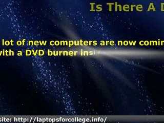 A New Computer with A DVD Burner