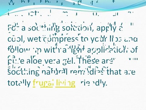 Natural Remedies for Dry Chapped Lips