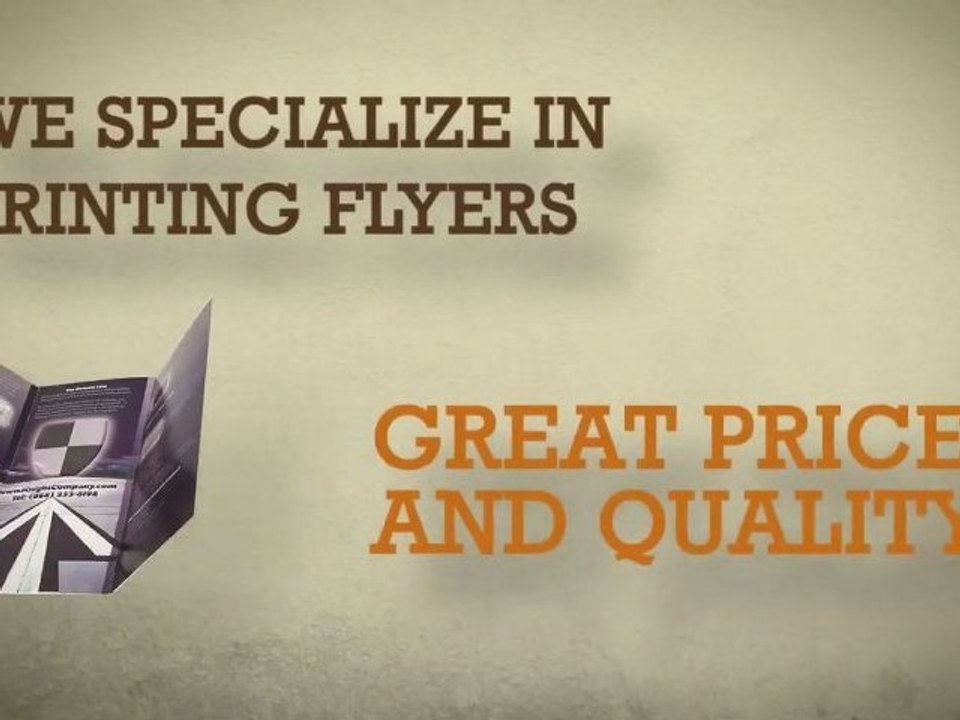 Flyers Printing in Los angeles by Gold Image Printing