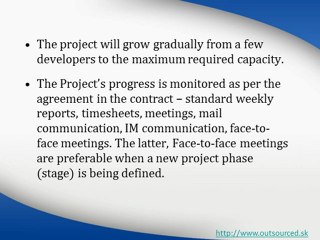 Outsourcing - Reduce And Control Costs