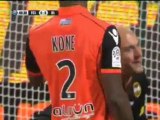 Lorient 0-1 Lione - Giornata 17