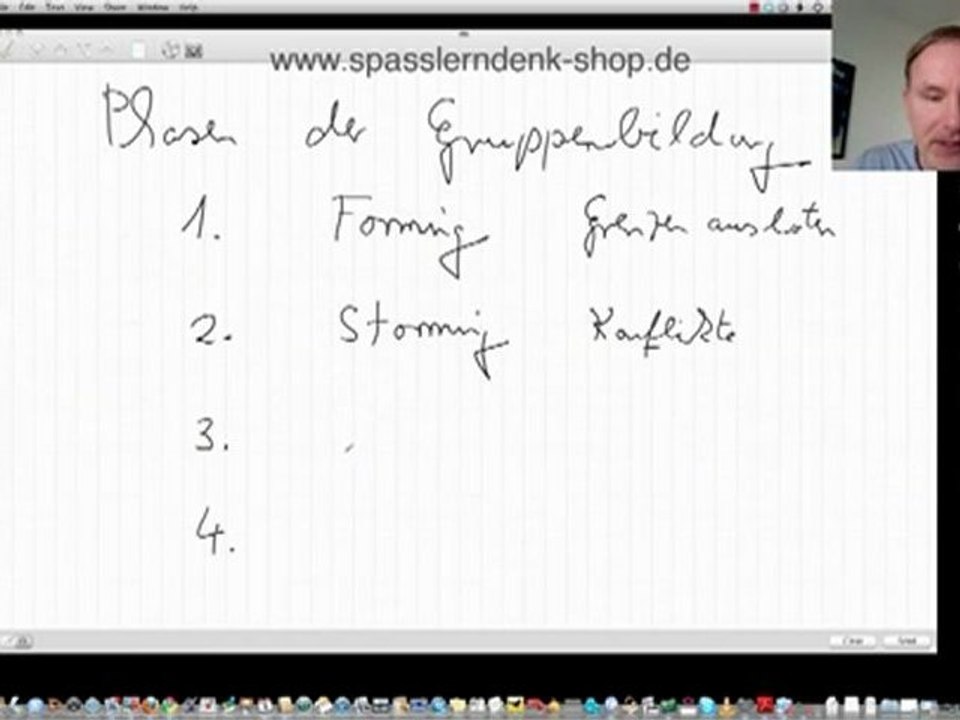 Phasen der Gruppenbildung
