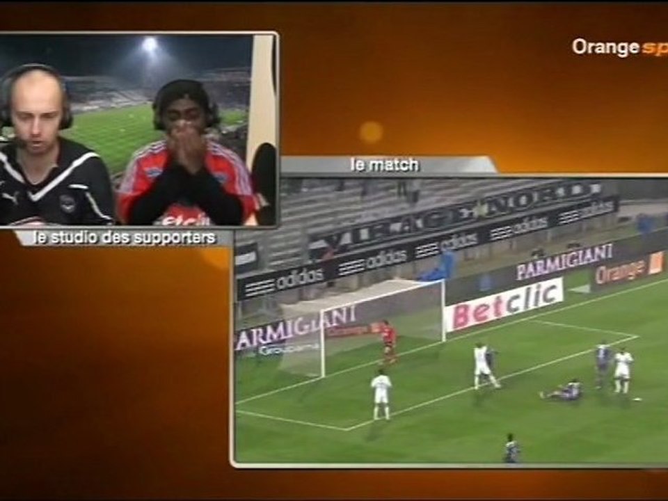 Studio des supporters OM / Bordeaux