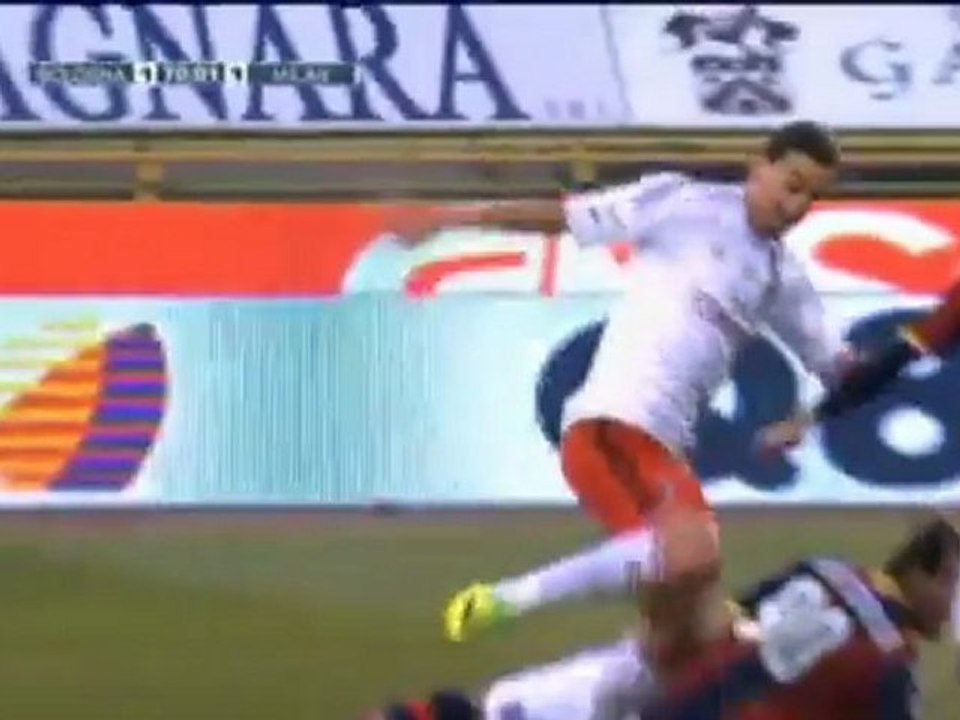 AC Mailand spielt unentschieden in Bologna