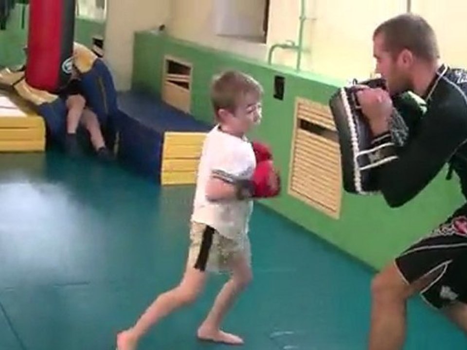 The young fighter. 6 years