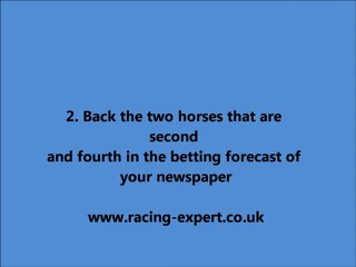 Easy Fortune Horse Racing System