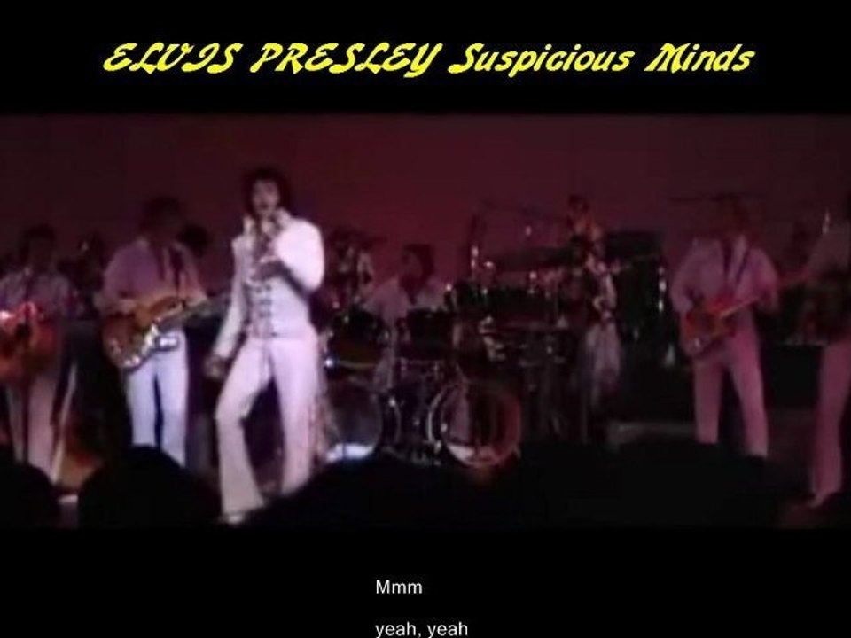 ELVIS PRESLEY Suspicious Minds