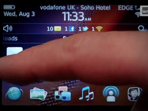 Blackberry Bold Touch 9900 Hands-on