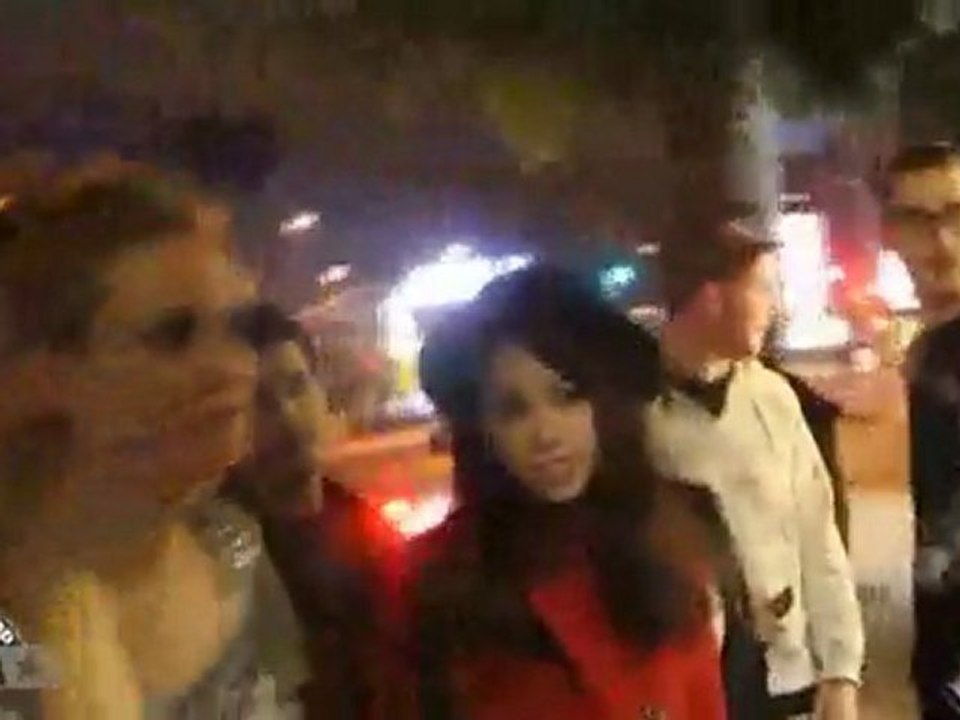 Ashley Tisdale parties hard