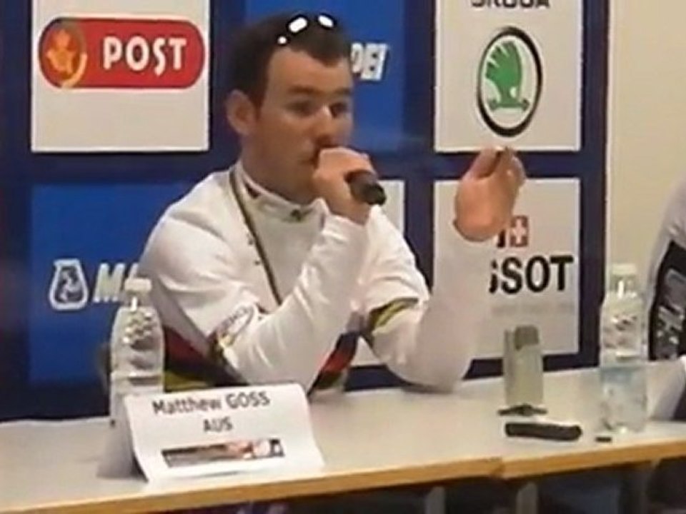 Cavendish describes the sprint final at World Road Championships