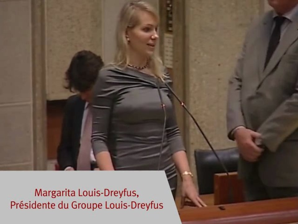 Margarita Louis-Dreyfus - Capitaliste de l'Année 2011 - prix décerné par le Nouvel Economiste