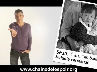 Nagui s'engage pour La Chaîne de l'Espoir